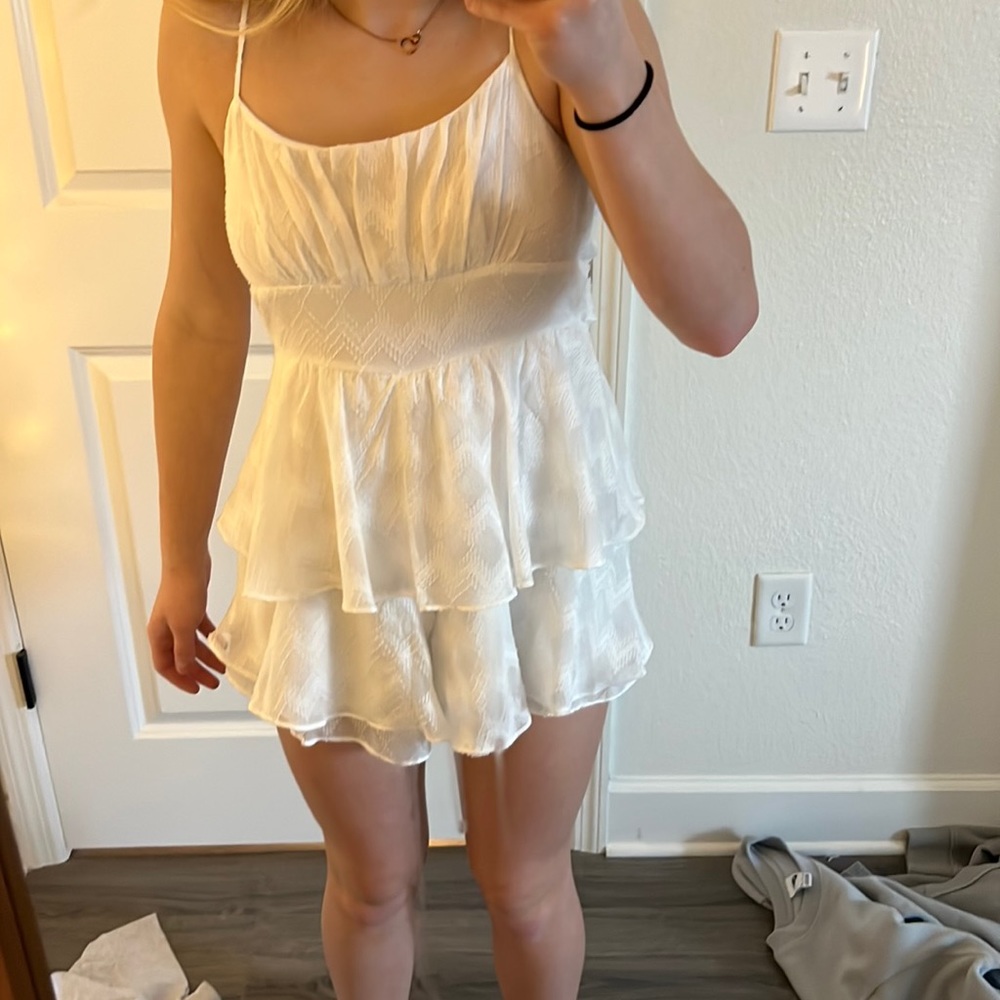 white romper